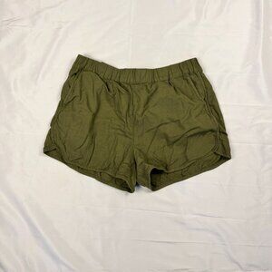 madewell Green Shorts